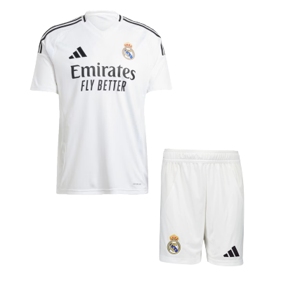 Calidad Premium Conjunto Real Madrid 2024/25 Primera Equipación Local Hombre (Camiseta + Pantalón Corto) - camisetasfutbol
