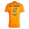 Calidad Premium Camiseta BELLINGHAM #5 Real Madrid 2024/25 Segunda Equipación Visitante Hombre - Versión Hincha - camisetasfutbol