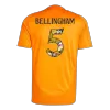 Camiseta Auténtica BELLINGHAM #5（Tipografía Bear Champ） Real Madrid 2024/25 Segunda Equipación Visitante Hombre - Versión Jugador - camisetasfutbol