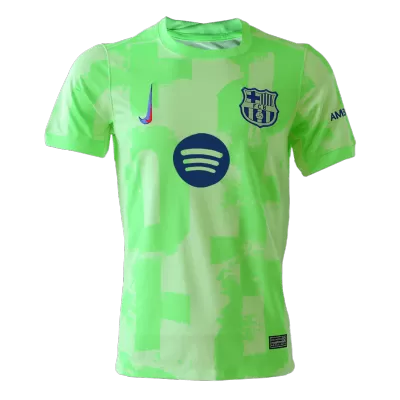 Calidad Premium Camiseta Barcelona 2024/25 Tercera Equipación Hombre Spotify Logo Sin Texto- Versión Hincha - camisetasfutbol