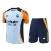 Conjunto Real Madrid 2024/25 Pre-Partido Entrenamiento Hombre (Camiseta + Pantalón Corto) - camisetasfutbol