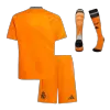 Miniconjunto Completo Real Madrid 2024/25 Segunda Equipación Visitante Niño (Camiseta + Pantalón Corto + Calcetines) - camisetasfutbol