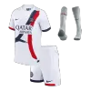 Miniconjunto Completo PSG 2024/25 Segunda Equipación Visitante Niño (Camiseta + Pantalón Corto + Calcetines) - camisetasfutbol