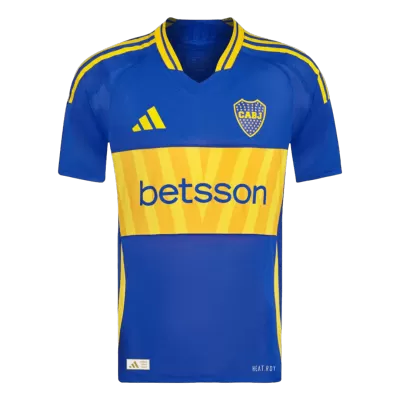 Camiseta Auténtica Boca Juniors 2024/25 Primera Equipación Local Hombre - Versión Jugador - camisetasfutbol