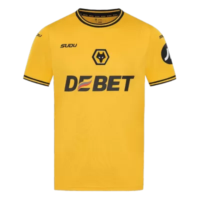 Camiseta Wolverhampton Wanderers 2024/25 Primera Equipación Local Hombre - Versión Hincha - camisetasfutbol