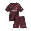 Miniconjunto Completo Manchester City 2024/25 Tercera Equipación Niño (Camiseta + Pantalón Corto + Calcetines) - camisetasfutbol