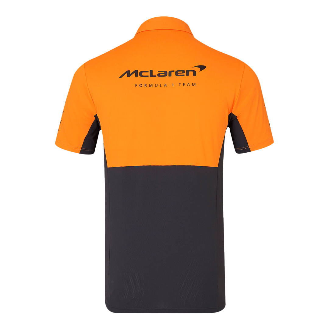 Calidad Premium Camiseta Tipo Polo de McLaren F1 Racing Team Polo - Orange Hombre Naranja - camisetasfutbol