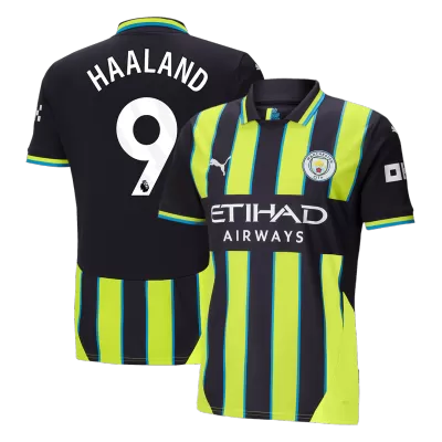 Camiseta HAALAND #9 Manchester City 2024/25 Segunda Equipación Visitante Hombre - Versión Hincha - camisetasfutbol