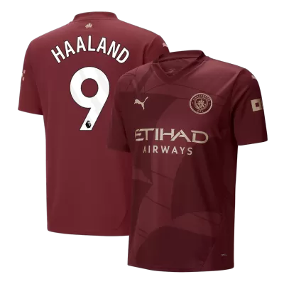 Camiseta HAALAND #9 Manchester City 2024/25 Tercera Equipación Hombre - Versión Hincha - camisetasfutbol