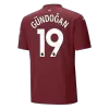 Camiseta GÜNDOĞAN #19 Manchester City 2024/25 Tercera Equipación Hombre - Versión Hincha - camisetasfutbol