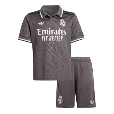 Miniconjunto Real Madrid 2024/25 Tercera Equipación Niño (Camiseta + Pantalón Corto) - camisetasfutbol