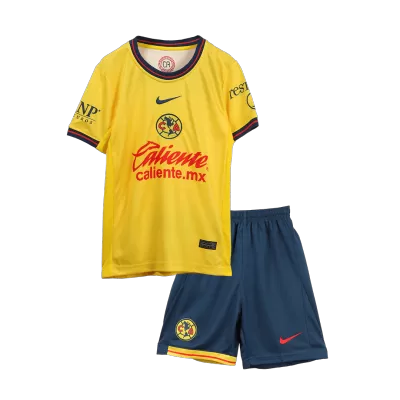 Miniconjunto Club America Aguilas 2024/25 Primera Equipación Local Niño (Camiseta + Pantalón Corto) - camisetasfutbol