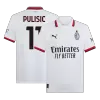 Calidad Premium Camiseta PULISIC #11 AC Milan 2024/25 Segunda Equipación Visitante Hombre - Versión Hincha - camisetasfutbol