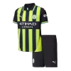 Miniconjunto Manchester City 2024/25 Segunda Equipación Visitante Niño (Camiseta + Pantalón Corto) - camisetasfutbol