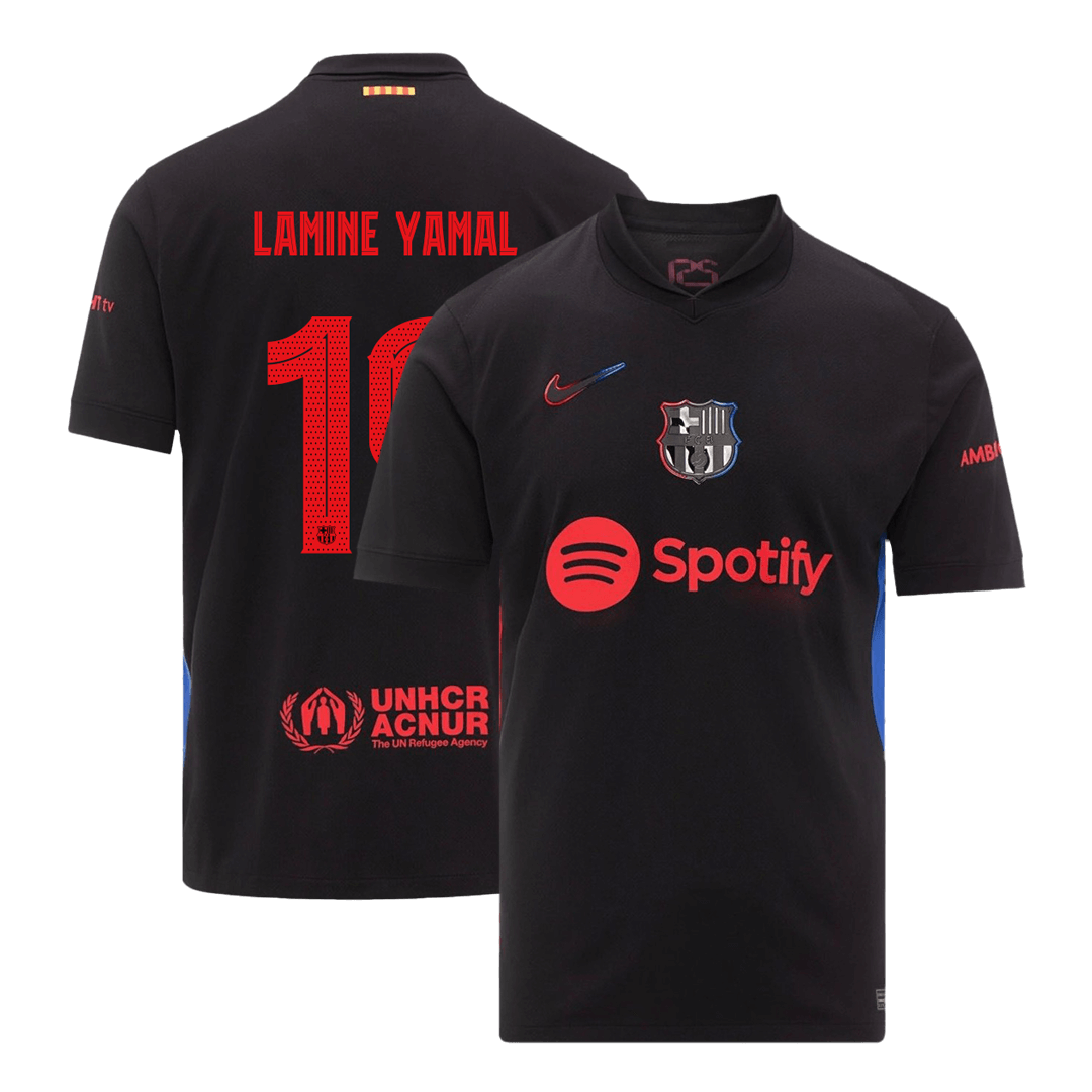 Ucl Camiseta Lamine Yamal Barcelona Segunda Equipaci N