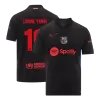 Calidad Premium UCL Camiseta LAMINE YAMAL #19 Barcelona 2024/25 Segunda Equipación Visitante Hombre - Versión Hincha - camisetasfutbol