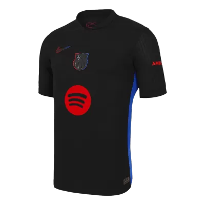 Camiseta Auténtica Barcelona 2024/25 Segunda Equipación Visitante Hombre  (Logotipo de Spotify sin texto )- Versión Jugador - camisetasfutbol