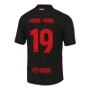 UCL Camiseta Auténtica LAMINE YAMAL #19 Barcelona 2024/25 Segunda Equipación Visitante Hombre - Versión Jugador - camisetasfutbol