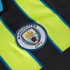 Miniconjunto Completo Manchester City 2024/25 Segunda Equipación Visitante Niño (Camiseta + Pantalón Corto + Calcetines) - camisetasfutbol