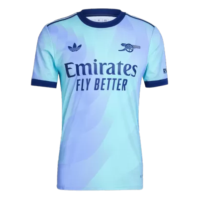 Camiseta Auténtica Arsenal 2024/25 Tercera Equipación Hombre - Versión Jugador - camisetasfutbol