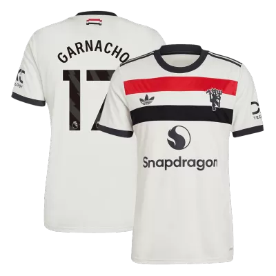 Camiseta GARNACHO #17 Manchester United 2024/25 Tercera Equipación Hombre - Versión Hincha - camisetasfutbol