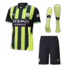 Conjunto Completo Manchester City 2024/25 Segunda Equipación Visitante Hombre (Camiseta + Pantalón Corto + Calcetines) - camisetasfutbol