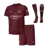 Miniconjunto Completo Manchester City 2024/25 Tercera Equipación Niño (Camiseta + Pantalón Corto + Calcetines) - camisetasfutbol