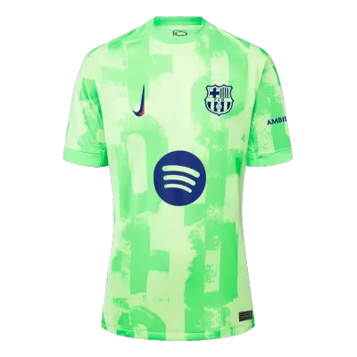 Calidad Premium Camiseta Barcelona 2024/25 Tercera Equipación Hombre Spotify Logo Sin Texto- Versión Hincha - camisetasfutbol