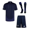 Conjunto Completo Manchester United 2024/25 Segunda Equipación Visitante Hombre (Camiseta + Pantalón Corto + Calcetines) - camisetasfutbol