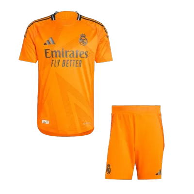 Conjunto Auténtico Real Madrid 2024/25 Segunda Equipación Visitante Hombre (Camiseta + Pantalón Corto) - camisetasfutbol