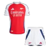 Conjunto Auténtico Arsenal 2024/25 Primera Equipación Local Hombre (Camiseta + Pantalón Corto) - camisetasfutbol