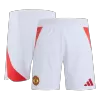 Pantalón Corto Auténtica Manchester United 2024/25 Primera Equipación Local Hombre - camisetasfutbol