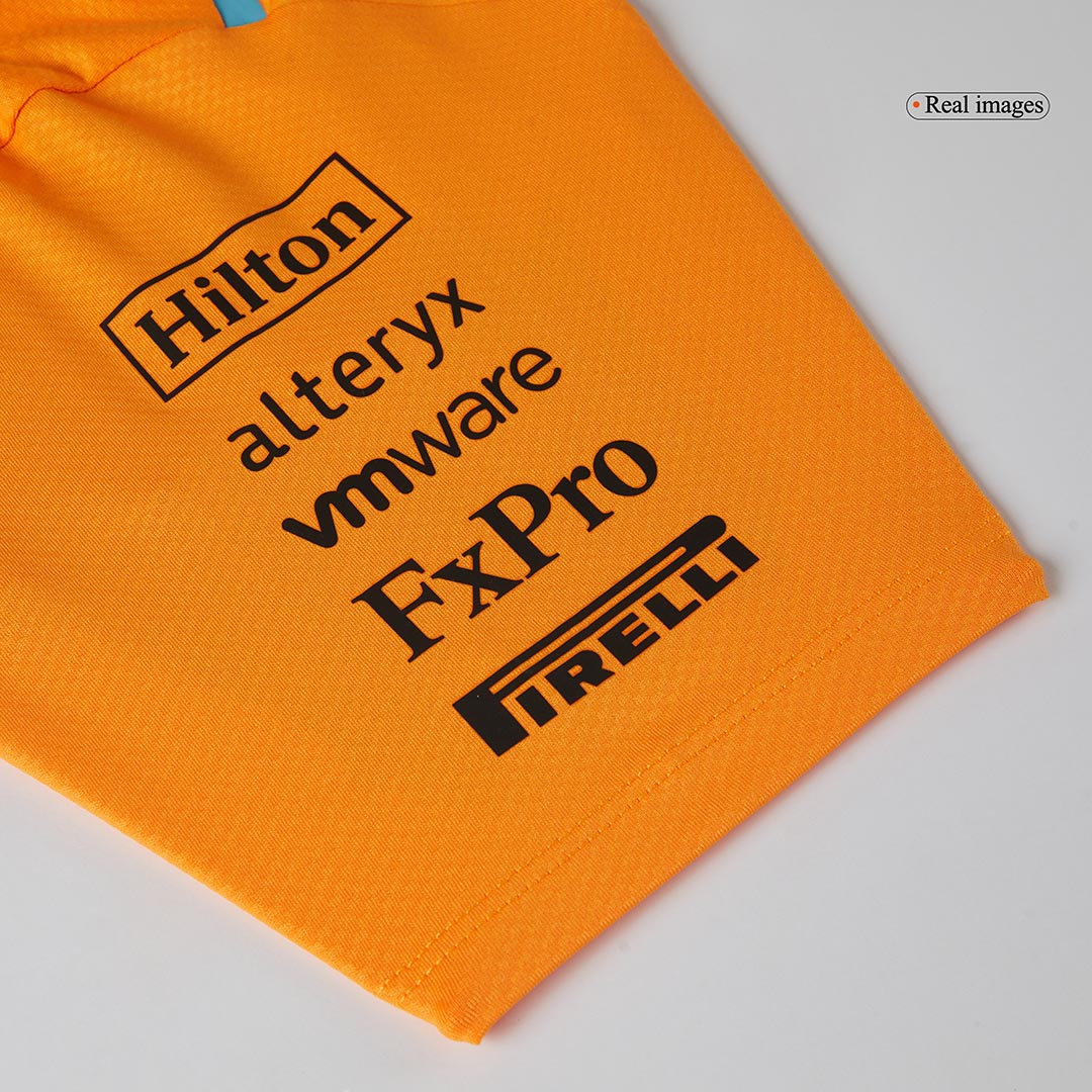 Calidad Premium Camiseta Tipo Polo de McLaren F1 Racing Team Polo - Orange Hombre Naranja - camisetasfutbol