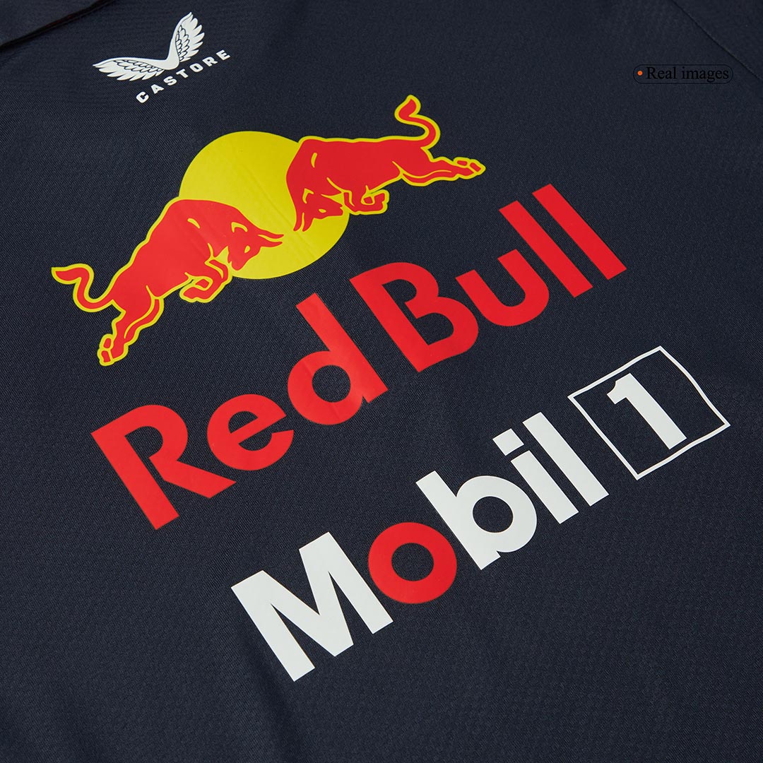 Camiseta Tipo Polo de Red Bull F1 Racing Team Polo - Navy Hombre - camisetasfutbol