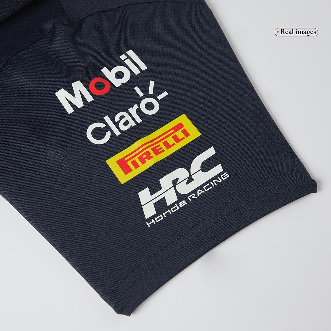 Camiseta Tipo Polo de Red Bull F1 Racing Team Polo - Navy Hombre - camisetasfutbol