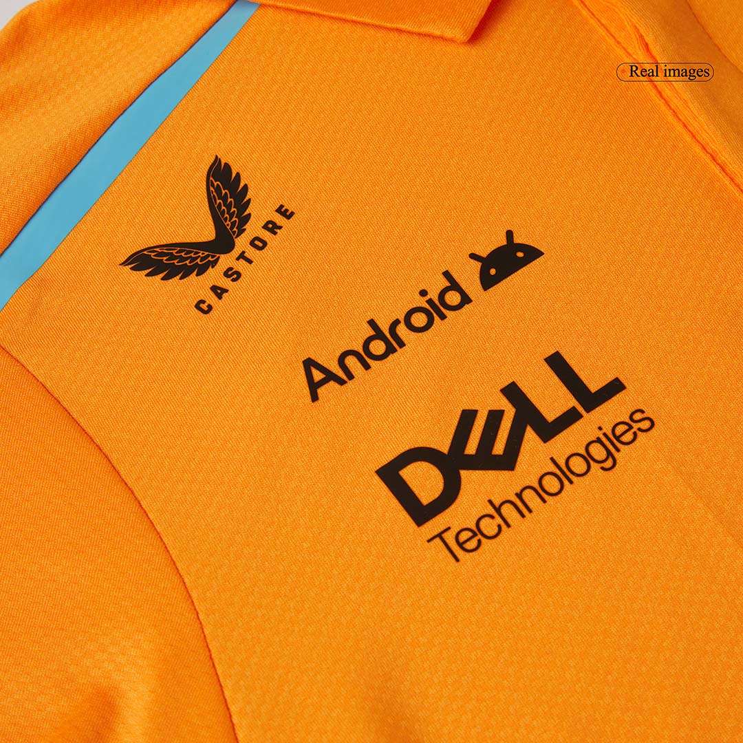 Calidad Premium Camiseta Tipo Polo de McLaren F1 Racing Team Polo - Orange Hombre Naranja - camisetasfutbol