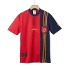 Camiseta Retro 1996 España Primera Equipación Local Hombre - Versión Hincha - camisetasfutbol