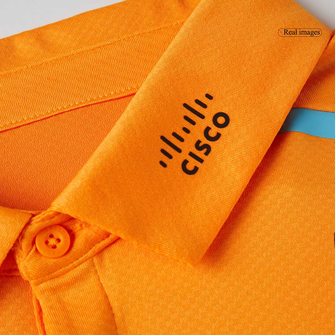 Calidad Premium Camiseta Tipo Polo de McLaren F1 Racing Team Polo - Orange Hombre Naranja - camisetasfutbol