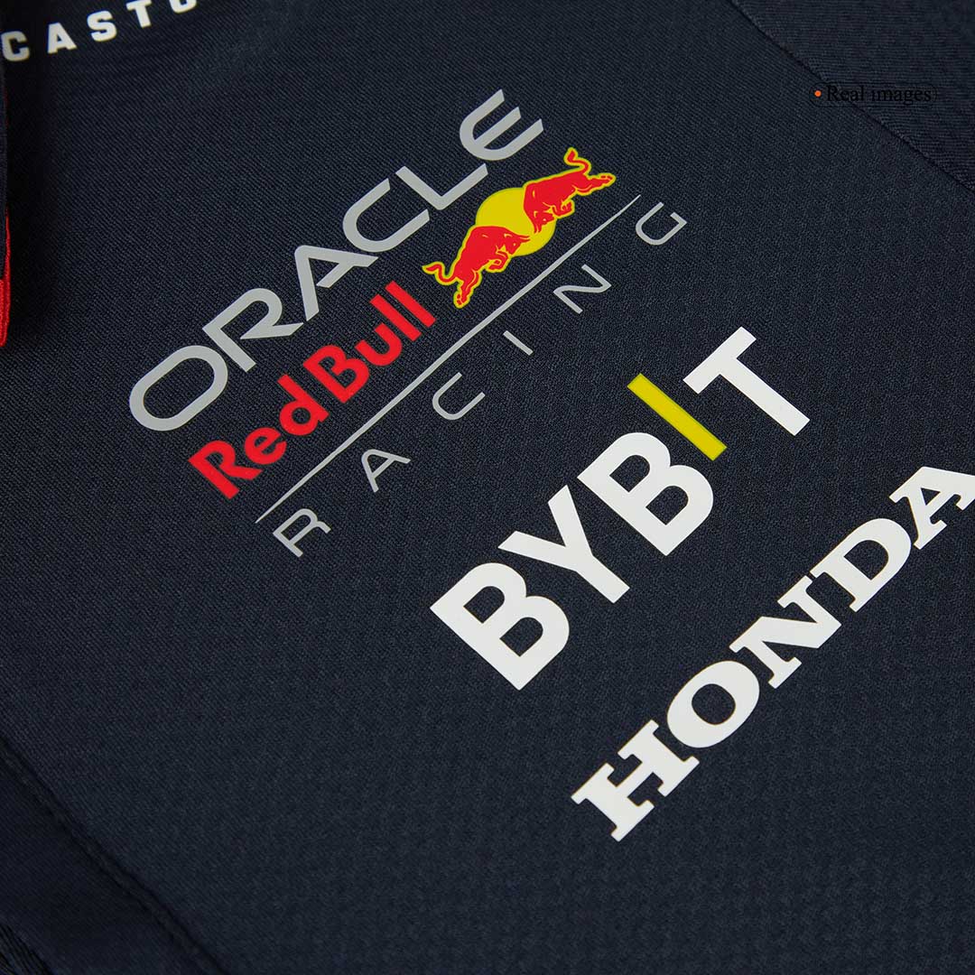 Camiseta Tipo Polo de Red Bull F1 Racing Team Polo - Navy Hombre - camisetasfutbol