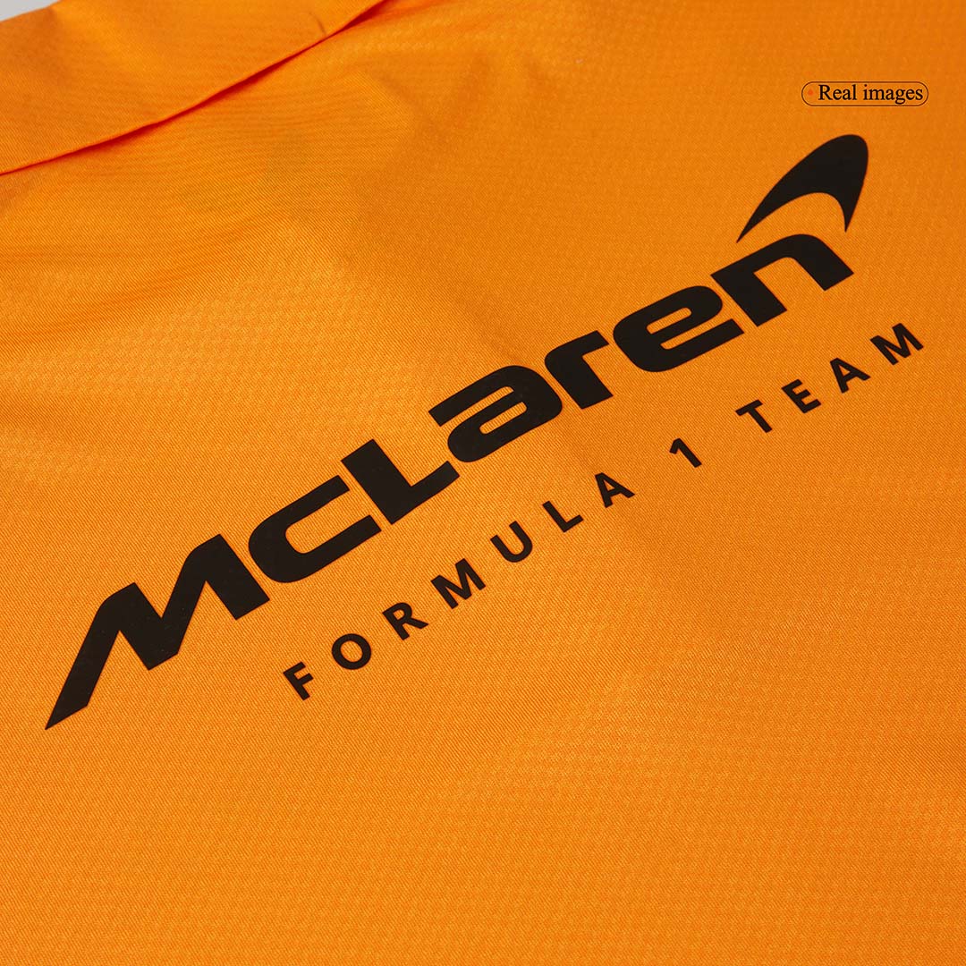 Calidad Premium Camiseta Tipo Polo de McLaren F1 Racing Team Polo - Orange Hombre Naranja - camisetasfutbol