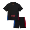 Calidad Premium Miniconjunto Barcelona 2024/25 Segunda Equipación Visitante Niño (Camiseta + Pantalón Corto)  - camisetasfutbol