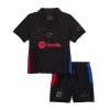 Calidad Premium Miniconjunto Barcelona 2024/25 Segunda Equipación Visitante Niño (Camiseta + Pantalón Corto)  - camisetasfutbol