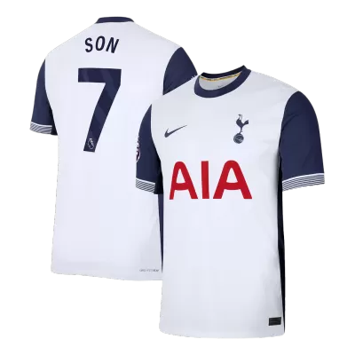 Camiseta Auténtica SON #7 Tottenham Hotspur 2024/25 Primera Equipación Local Hombre - Versión Jugador - camisetasfutbol