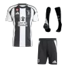 Conjunto Completo Juventus 2024/25 Primera Equipación Local Hombre (Camiseta + Pantalón Corto + Calcetines) - camisetasfutbol