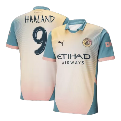 Camiseta HAALAND #9 Manchester City 2024/25 Cuarta Equipación Hombre - Versión Hincha - camisetasfutbol