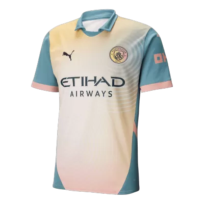 Camiseta Manchester City 2024/25 'Definitivamente City' Hombre - Versión Hincha - camisetasfutbol