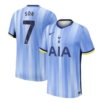 Camiseta Auténtica SON #7 Tottenham Hotspur 2024/25 Segunda Equipación Visitante Hombre - Versión Jugador - camisetasfutbol