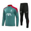 Conjunto Entrenamiento Liverpool 2024/25 Hombre (Chándal de Media Cremallera + Pantalón) - camisetasfutbol