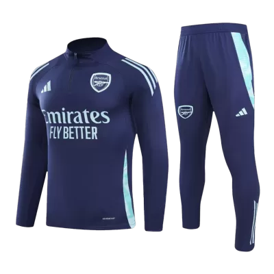 Conjunto Entrenamiento Arsenal 2024/25 Hombre (Chándal de Media Cremallera + Pantalón) - camisetasfutbol