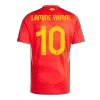 Camiseta LAMINE YAMAL #10 España Euro 2024 Primera Equipación Local Hombre - Versión Hincha - camisetasfutbol